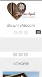 Mobile Screenshot of gaestehaus-angela.com